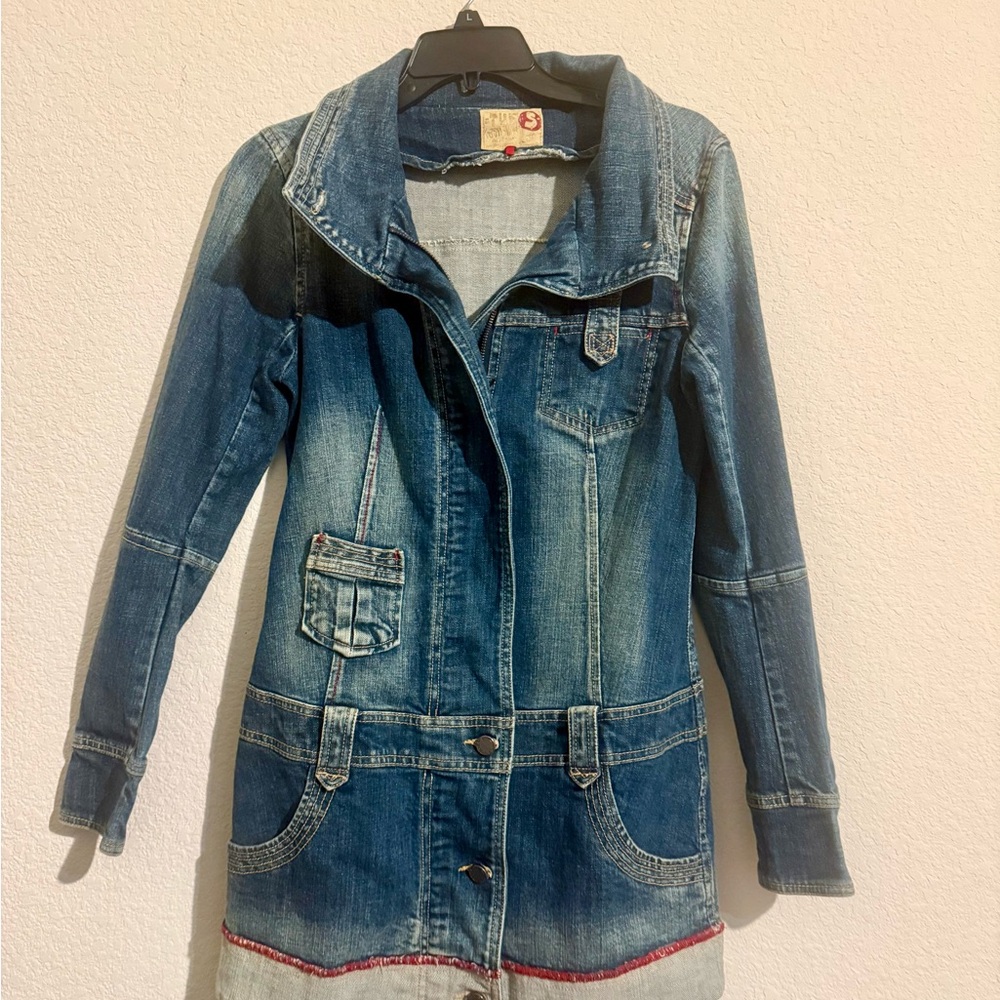 Classic Blue Denim Women's Jean Jacket